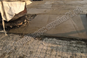 Ремонт мягкой кровли здания депо по адресу г.новомосковск-11